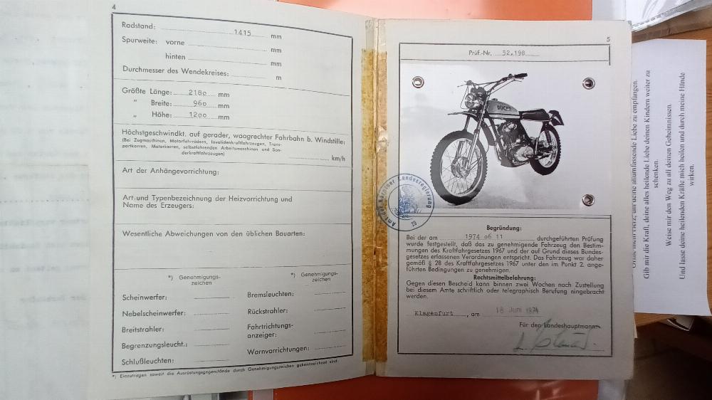 Motorrad verkaufen Ducati RT 450 Ankauf